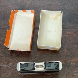 Vintage Opera Glasses ATCO 3x Coated Lens Japan with Box 1960s MCM Retro